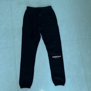 Essentials Midnight Black Joggers